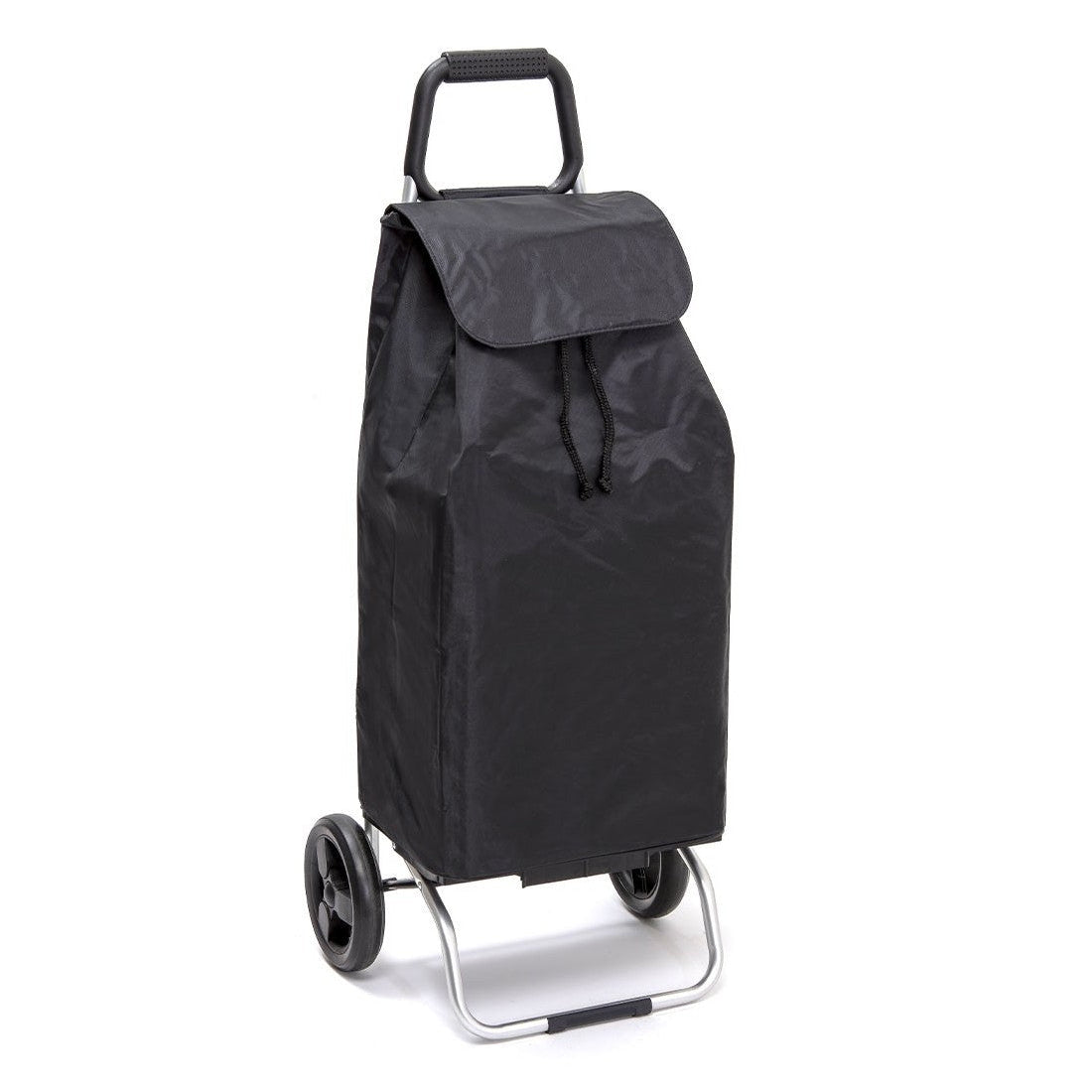 Chariot de courses pliable Buggy SIDEBAG - Sac 55L imperméable - Design Noir