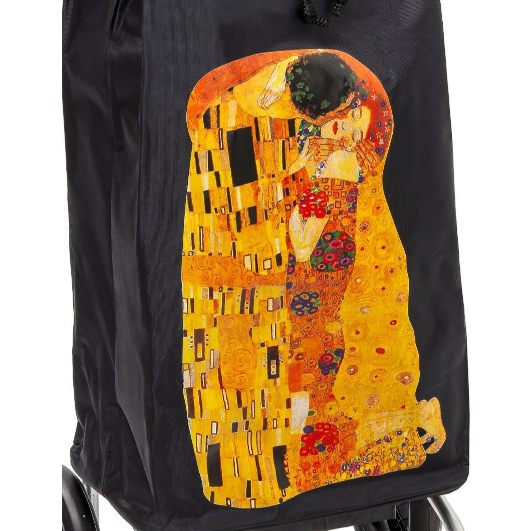 Chariot de courses pliable Carlux SIDEBAG - Sac 55L imperméable - Design Mon Amour