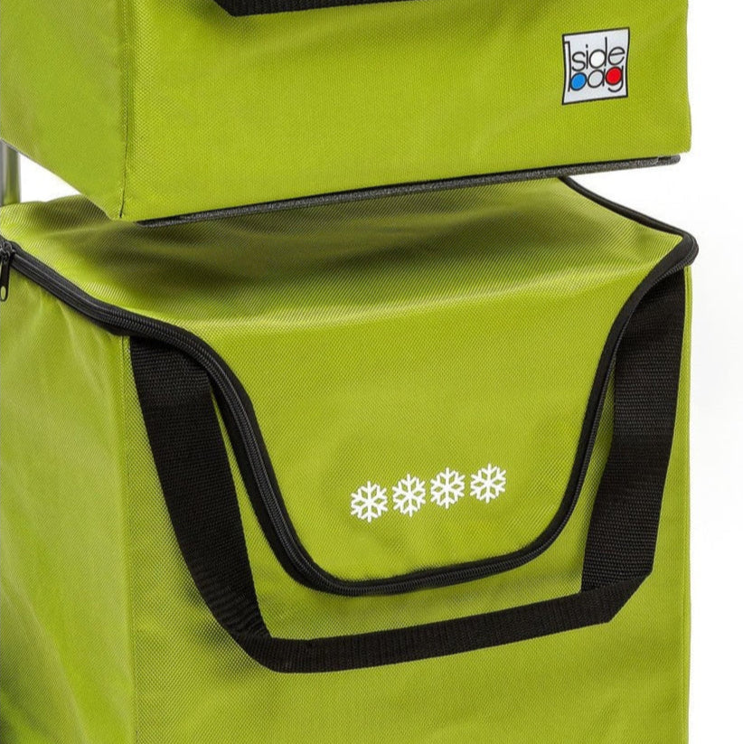 Chariot de courses pliable Modulo Bag SIDEBAG - Sac 2x20L imperméable
