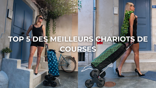 Top 5 des meilleurs chariots de courses pliables et solides en 2025 : confort, design et durabilité
