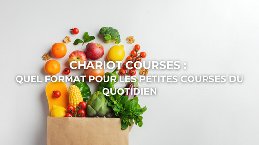 Chariot courses : quel format pour les petites courses du quotidien