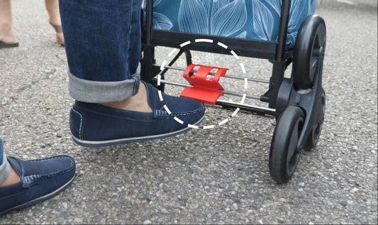 2, 6 ou 6 roues + blocage 4 roues ? Le secret d'un chariot qui s'adapte à votre parcours