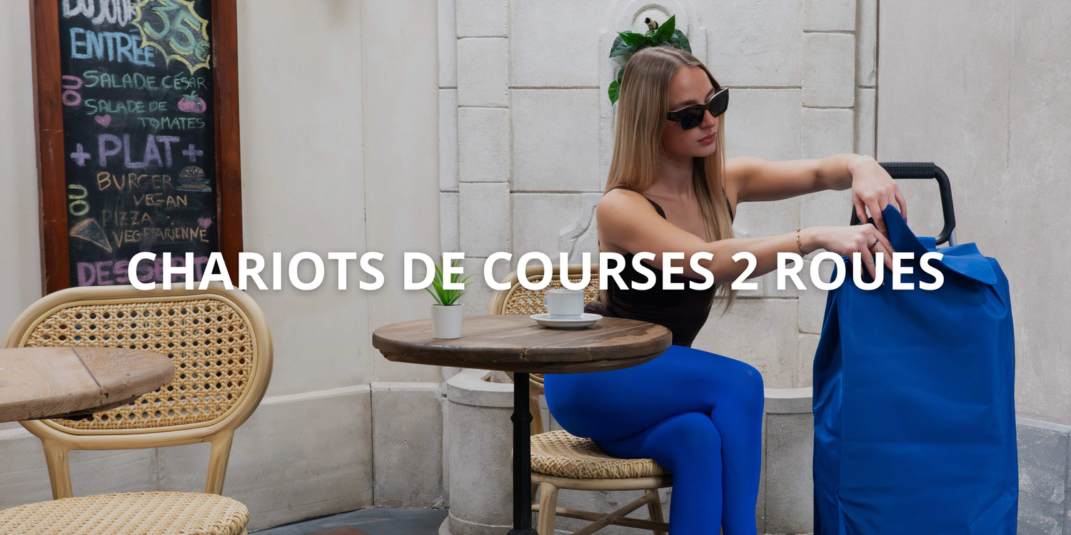 Chariots de courses modernes 2 roues – Fabriqués en France