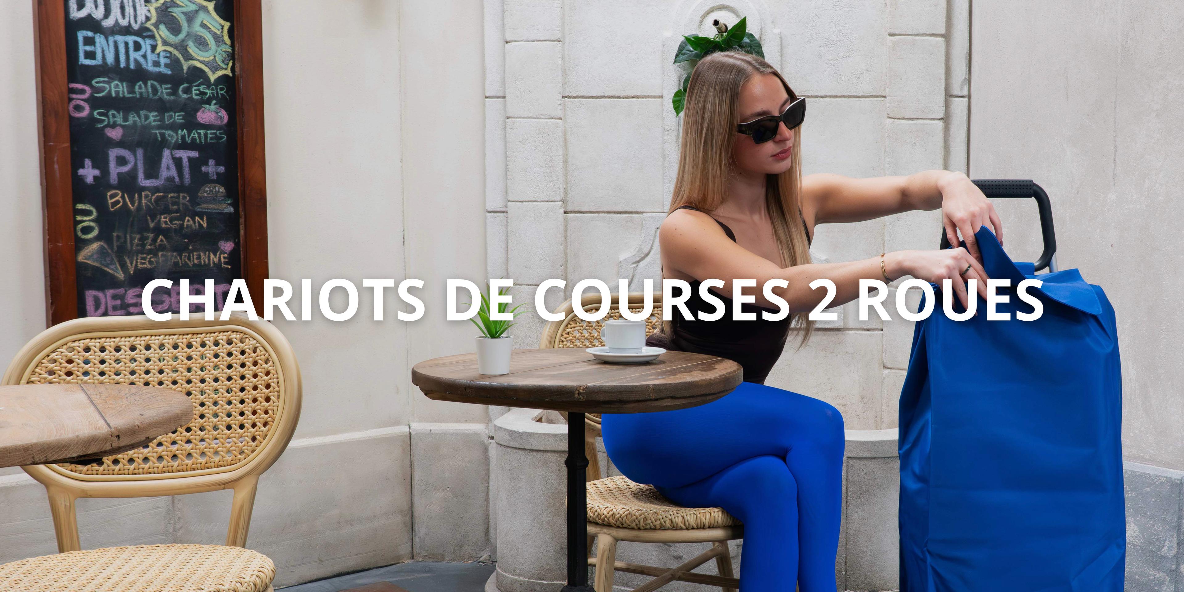 Chariots de courses modernes 2 roues – Fabriqués en France