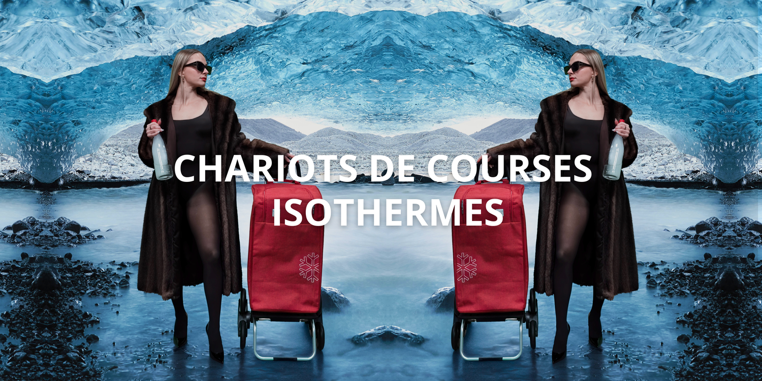 Chariots de courses isothermes – Solidité & Fraîcheur garantie