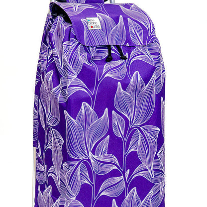 Chariot de courses pliable Carlux - Sac 55L imperméable - Purpleleaves