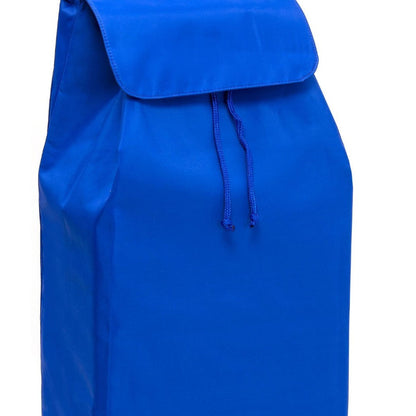 Chariot de courses pliable Buggy SIDEBAG - Sac 55L imperméable - Design Bleu