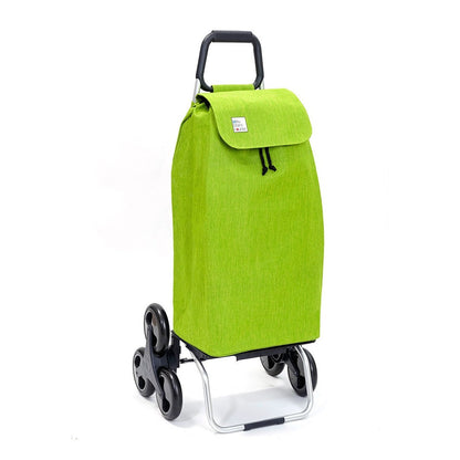 Chariot de courses pliable Buggy - Sac 55L imperméable - 6 roues - Design Grani Smith