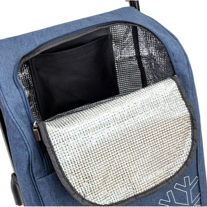 Chariot de courses 43L - Sac complet Isotherme - 4 roues