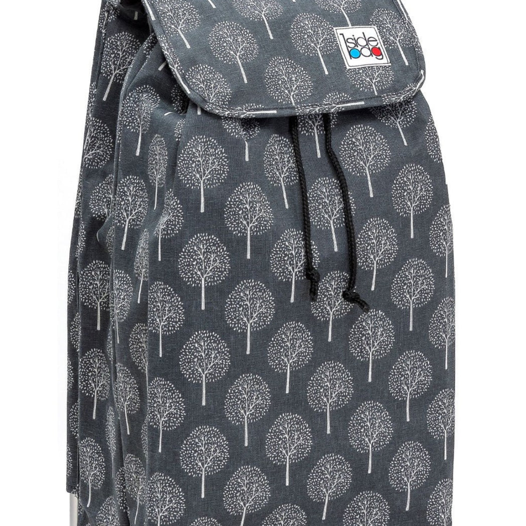 Chariot de courses pliable Carlux SIDEBAG - Sac 55L imperméable - Design Blackwinter