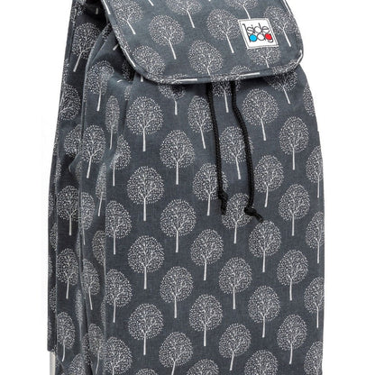Chariot de courses pliable Carlux SIDEBAG - Sac 55L imperméable - Design Blackwinter