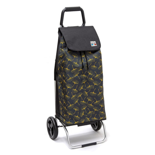 Chariot de courses pliable Carlux SIDEBAG - Sac 55L imperméable - Design Goldenginko