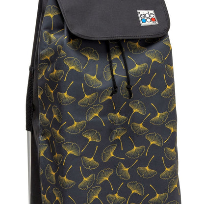 Chariot de courses pliable Carlux SIDEBAG - Sac 55L imperméable - Design Goldenginko