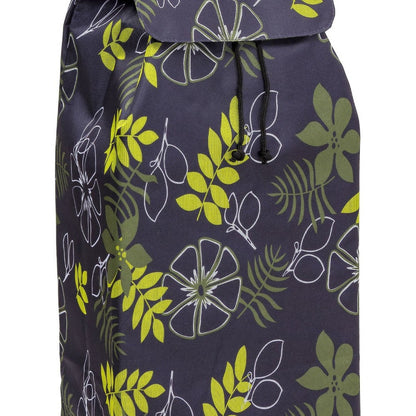Chariot de courses pliable Carlux SIDEBAG - Sac 55L imperméable - Design Feuillage