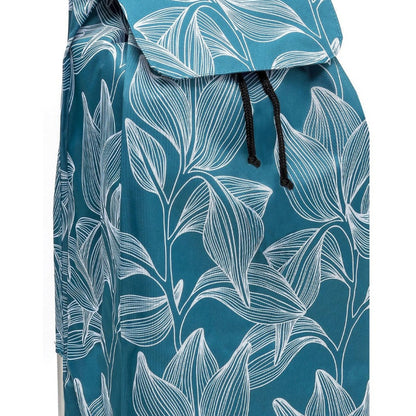 Chariot de courses pliable Carlux SIDEBAG - Sac 55L imperméable - Design Greenleaves