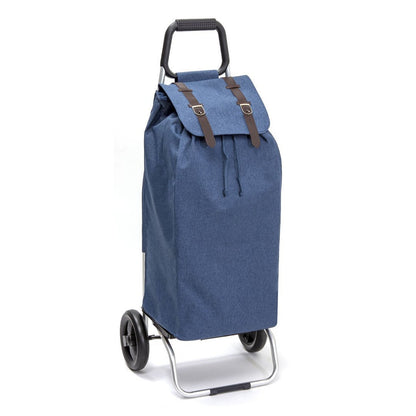 Chariot de courses pliable SIDEBAG - Sac 55L imperméable