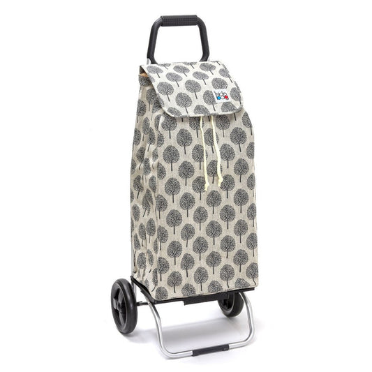 Chariot de courses pliable Carlux SIDEBAG - Sac 55L imperméable - Design Whitewinter