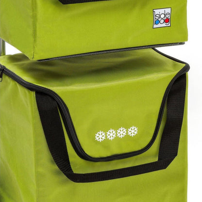 Chariot de courses pliable Modulo Bag SIDEBAG - Sac 2x20L imperméable