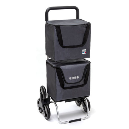 Chariot de courses pliable Modulo Bag SIDEBAG - Sac 2x20L imperméable