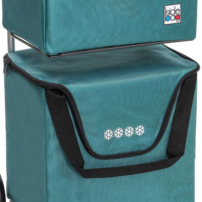 Chariot de courses pliable Modulo Bag SIDEBAG - Sac 2x20L imperméable