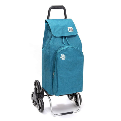 Chariot de courses pliable isotherme SIDEBAG - Sac 65L imperméable avec compartiment isotherme